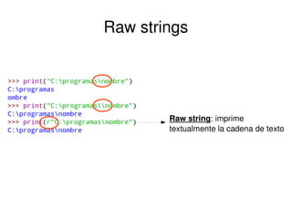 03 - Cadenas en Python 3 | PDF
