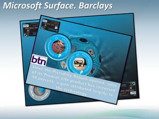 Microsoft Surface. Barclays
