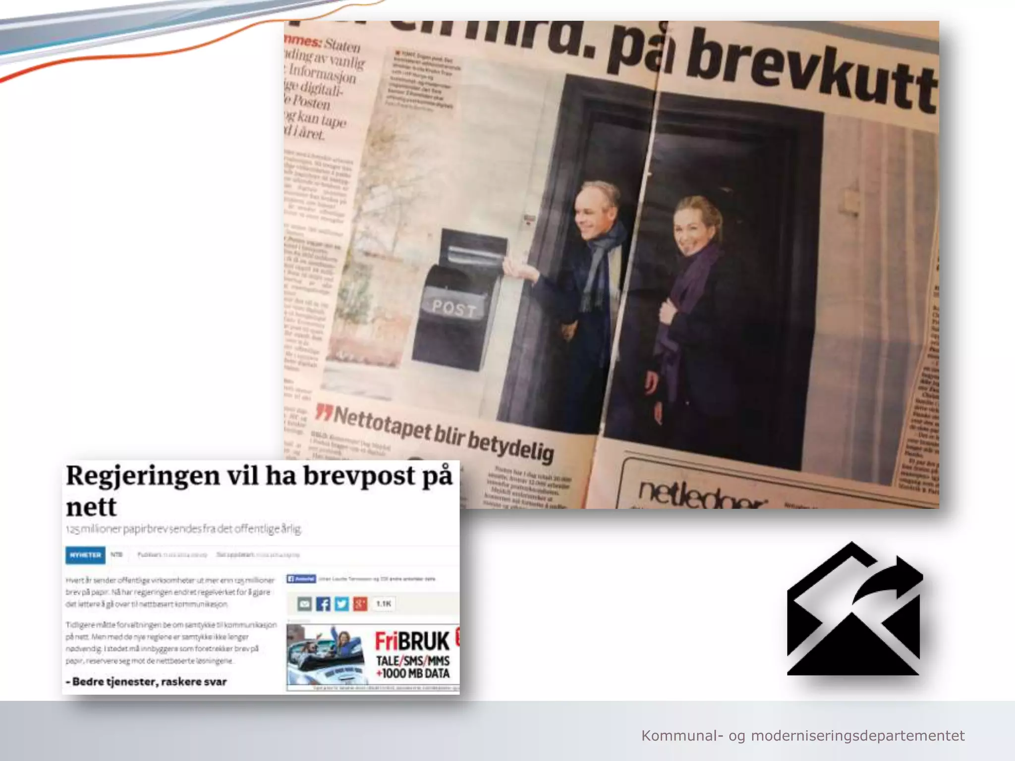 Kommunal- og moderniseringsdepartementet
 