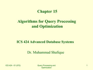 Query Algorithm Pdf 03-Chapter-15-Algorithms-for-Query-processing-Optimization.ppt