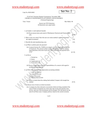 03 Chemical Engineering Plant Design And Economics | PDF