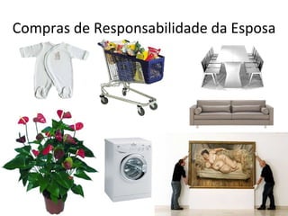 Compras de Responsabilidade da Esposa
 