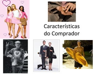 Características
do Comprador
 