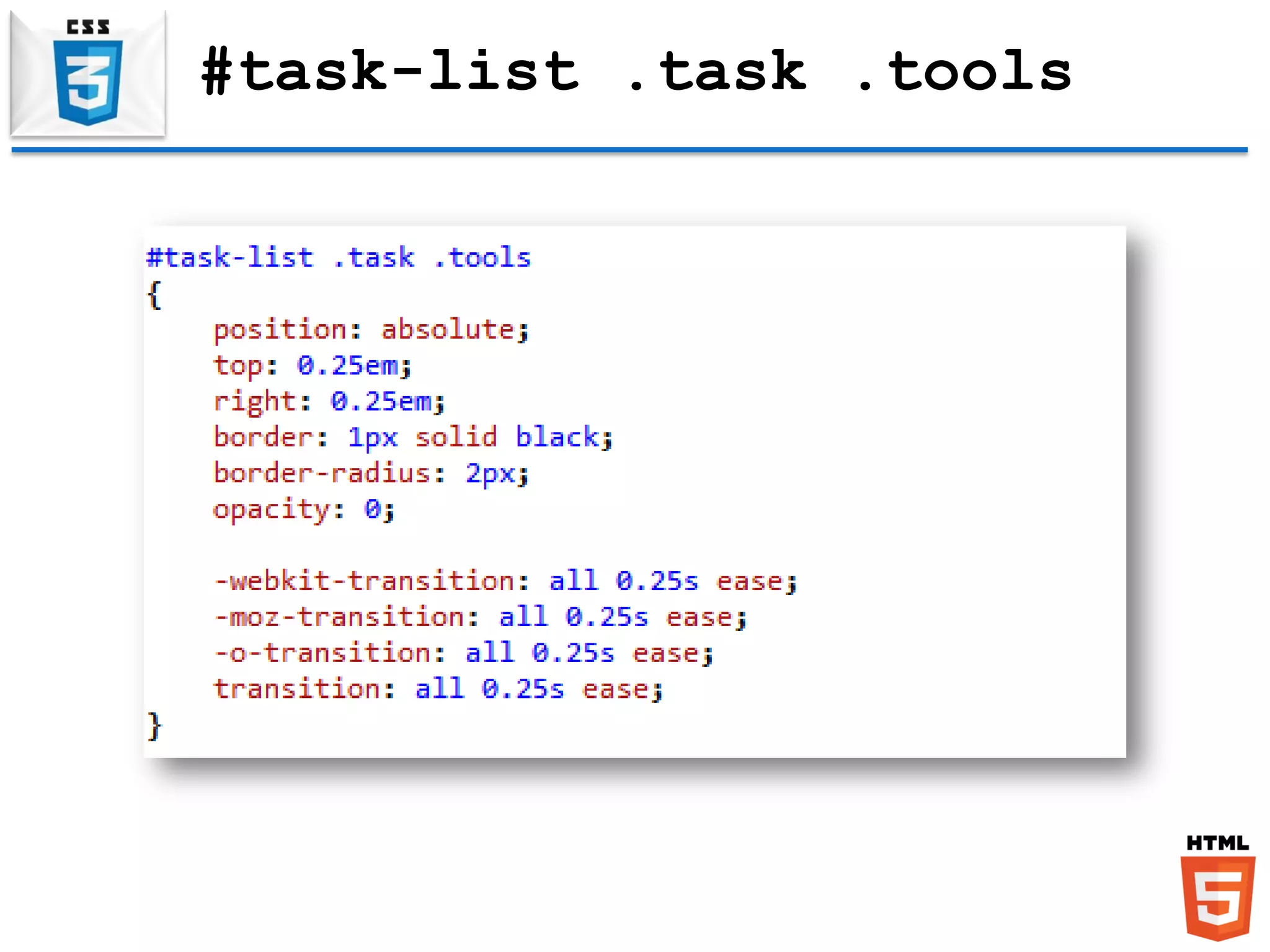 #task-list .task .tools
 