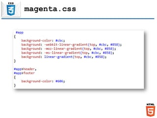magenta.css
 