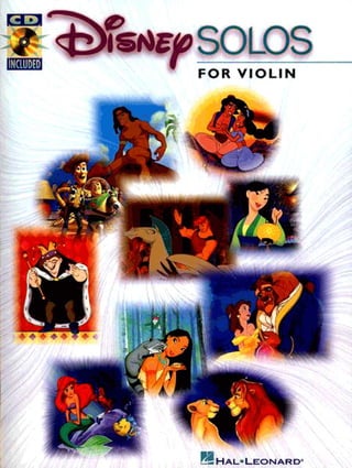 Partituras da Disney para violino