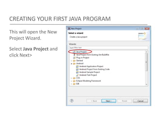 03 eclipse basics & hello world | PPT