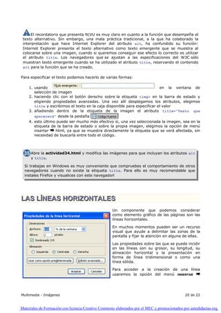 03. Edicion Html. Multimedia. Imagenes   0001