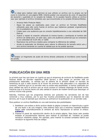 03. Edicion Html. Multimedia. Sonidos   0001