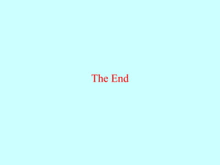 The End
 