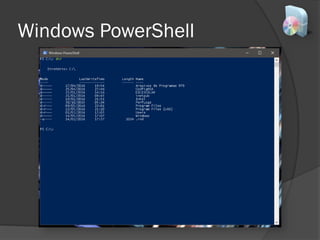 Windows PowerShell
 