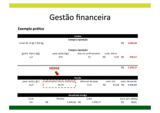Gestão	
  ﬁnanceira	
  
Exemplo	
  práGco	
  




                        HEDGE	
  
 