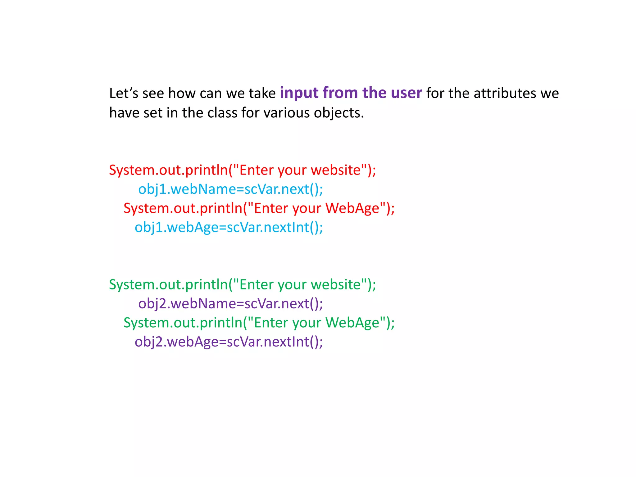 Fundamentals of OOP (Object Oriented Programming) | PPTX