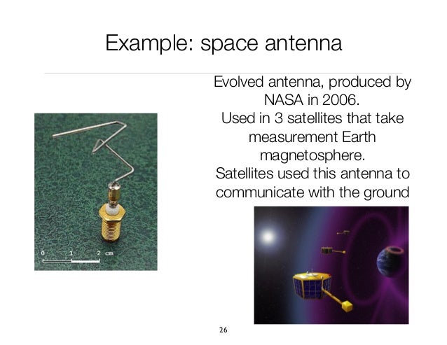 Genetic Algorithm Antenna Nasa Genetic Algorithms: Survival Of The
