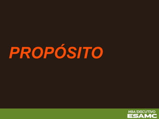 PROPÓSITO
 