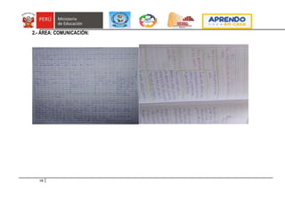 18
2.- ÁREA: COMUNICACIÓN:
 