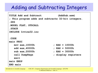 Introduction to Assembly language Programming.ppt
