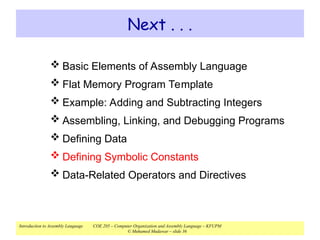 Introduction to Assembly language Programming.ppt
