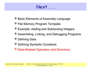 Introduction to Assembly language Programming.ppt