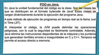 Introducción a la progrogramación orientada a objetos con Java | PPTX