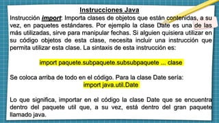 Introducción a la progrogramación orientada a objetos con Java | PPTX
