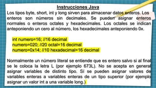 Introducción a la progrogramación orientada a objetos con Java | PPTX