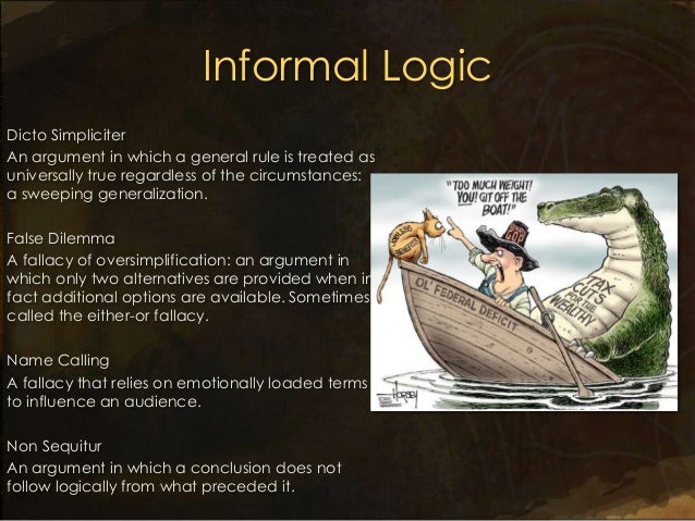 03. intro to argument, informal fallacies