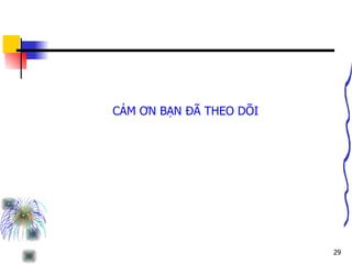 CẢM ƠN BẠN ĐÃ THEO DÕI 