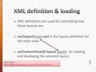03 layouts & ui design - Android | PPTX
