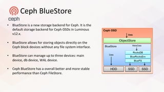 Linux Block Cache Practice on Ceph BlueStore - Junxin Zhang | PDF