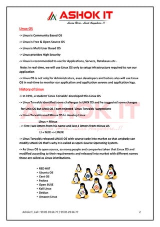 03 - Linux Material.pdf nux is a free and open-source operating system ...