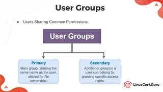 Manage Local Users and Groups - RHCSA (RH124) | PDF