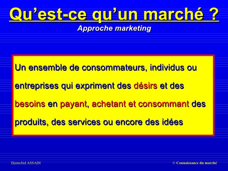 03 Marketing Marché