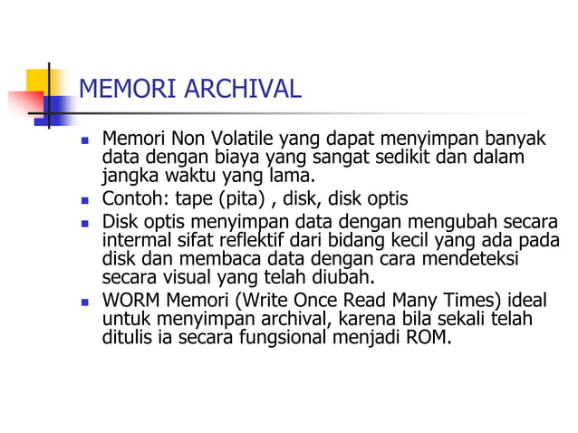 Understanding How Computer Memory Works. | PPT