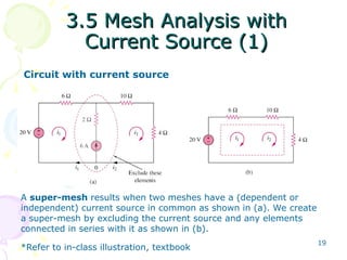 Comprehensive Methods of Circuit Analysis: Nodal and Mesh Techniques ...