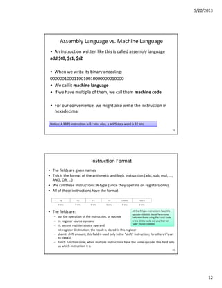 03 mips assembly language | PDF
