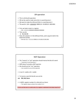 03 mips assembly language | PDF
