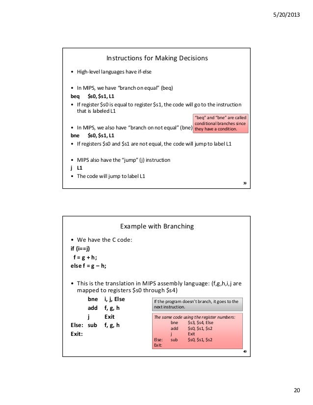 03 mips assembly language mips code