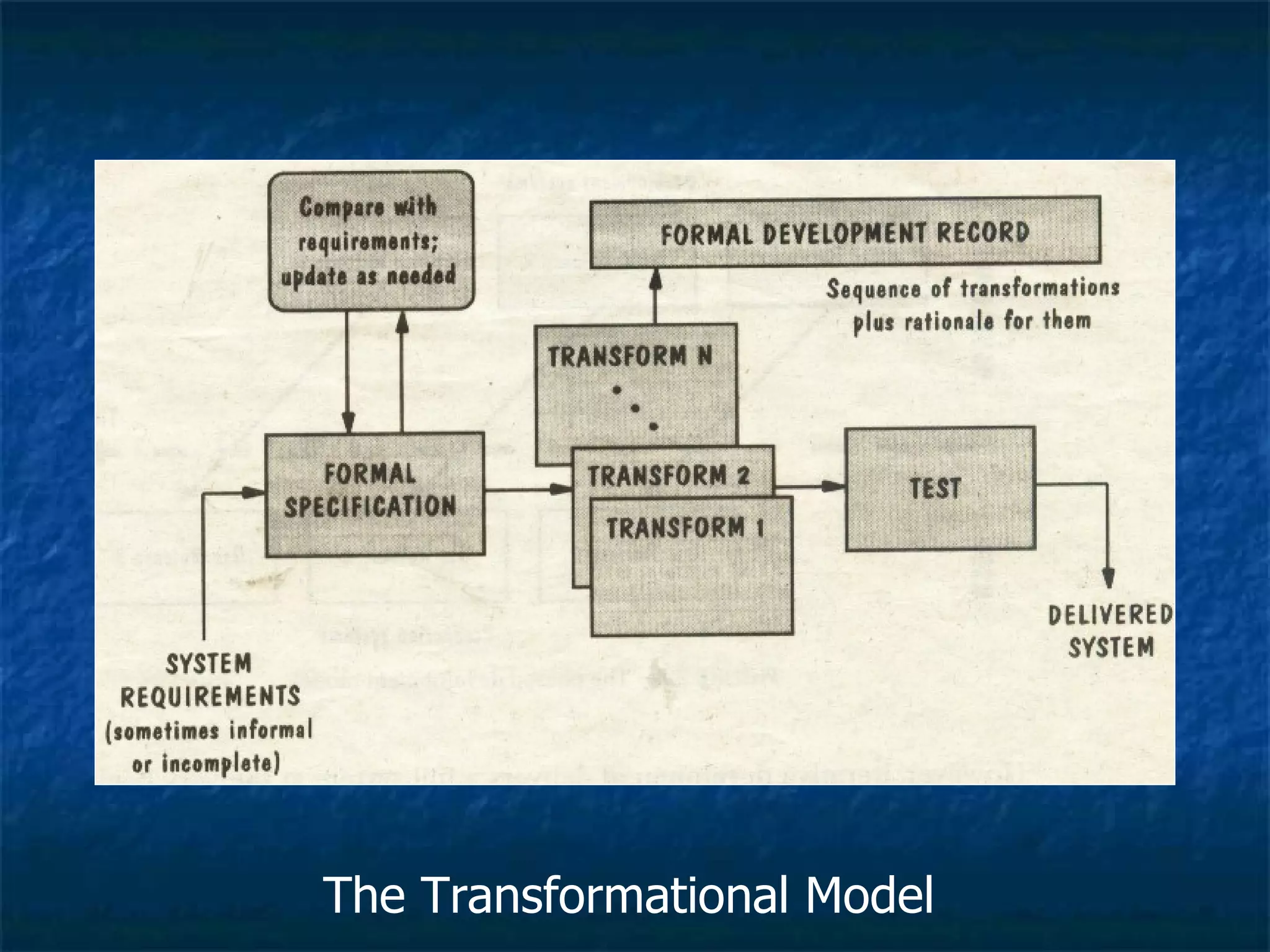 The Transformational Model
 