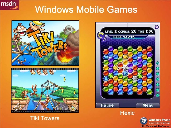 Windows Mobile Games Hexic Tiki