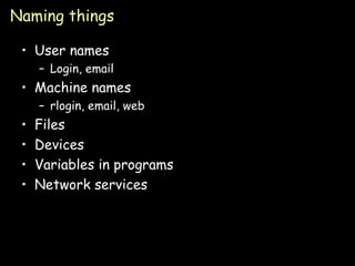 Naming And Binding (Distributed computing) | PPT