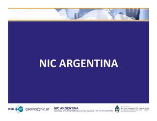 NIC ARGENTINA
 