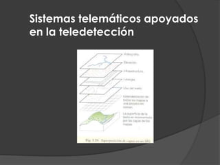 Sistemas telemáticos apoyados
en la teledetección

 