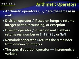03 Operators and expressions | PPT
