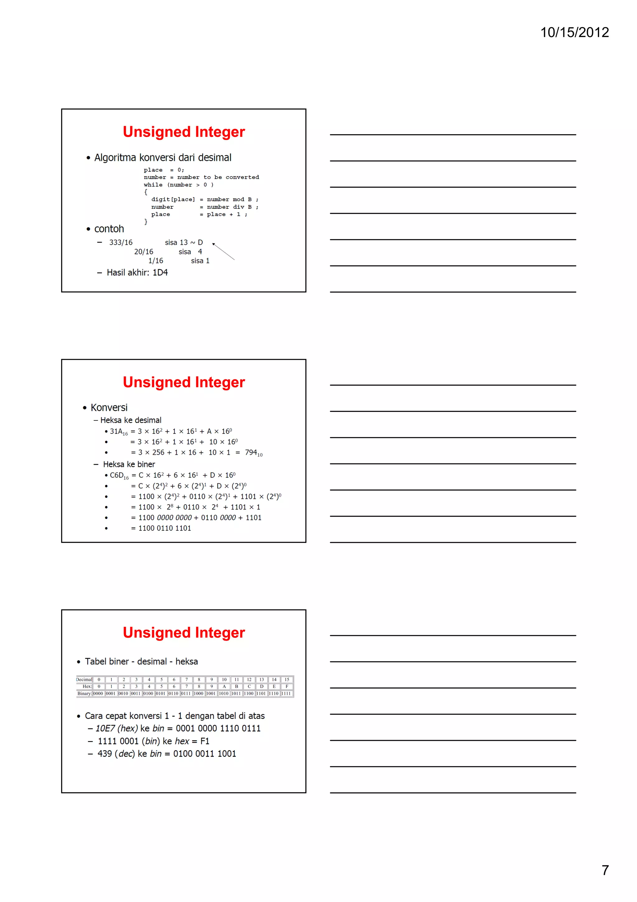 10/15/2012

Unsigned Integer

Unsigned Integer

Unsigned Integer

7

 