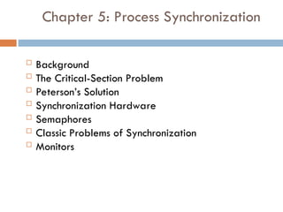 Operating system Process Syncronization.ppt