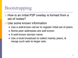 Peer-to-Peer Networking Systems and Streaming | PPTX