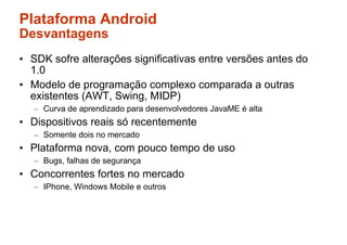 Desenvolvimento de Aplicações Móveis em Java
