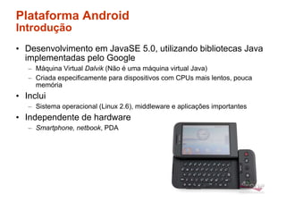 Desenvolvimento de Aplicações Móveis em Java