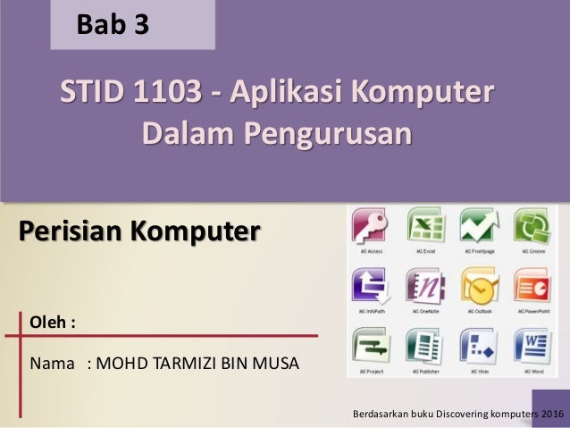 Apa arti aplikasi komputer
